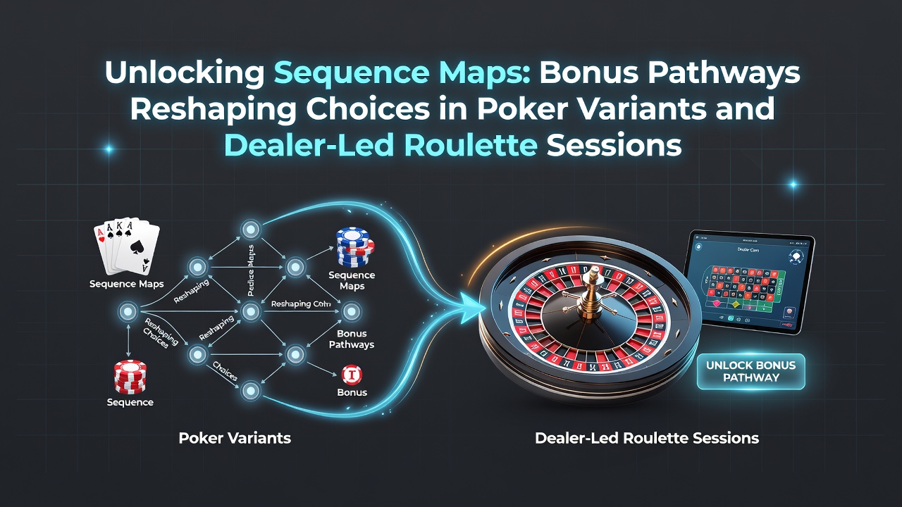 Darstellung von Bonussequenzen in Poker und Roulette-Sitzungen